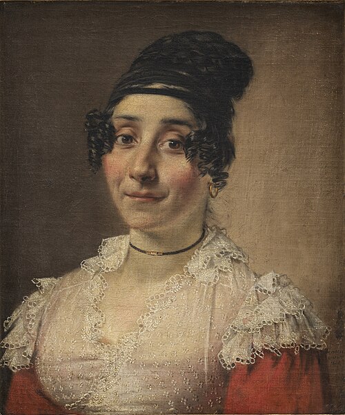 Portræt af fru Gumperd, 1815, Christian Albrecht Jensen