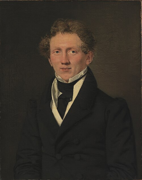 Skibsintendant Theodor Emil Ludvigsen, 1829, Christian Albrecht Jensen