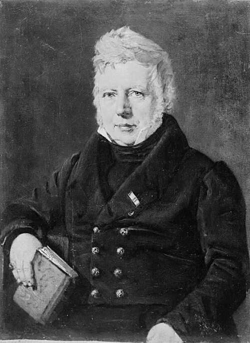 The Archaeologist P.O. Brøndsted, 1839, Christian Albrecht Jensen