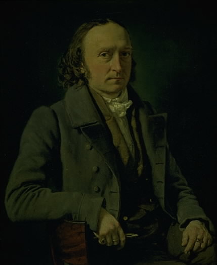 Autoportrait, 1836, Christian Albrecht Jensen