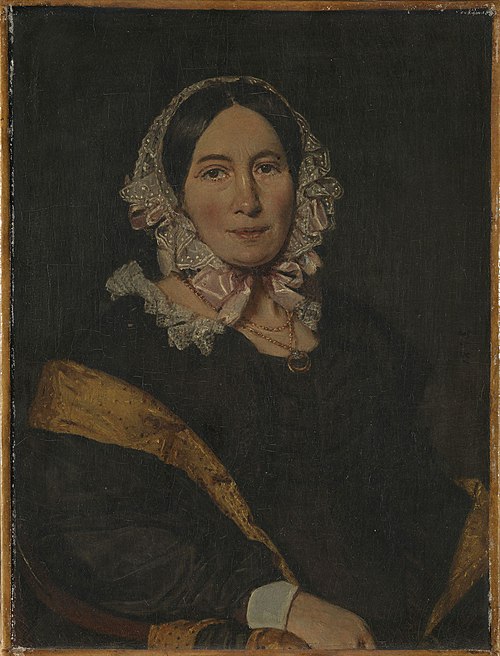 The Artist's Wife Kathrine, 1845, Christian Albrecht Jensen