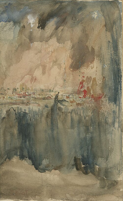 War Scene, 1918, Robert Pilot