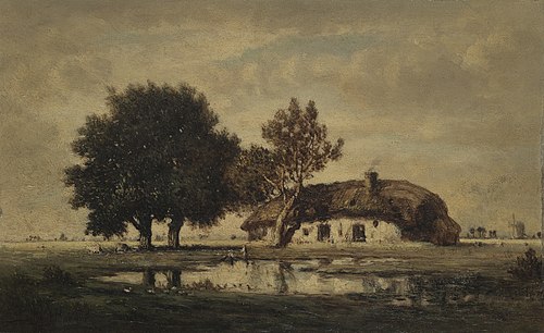 Landscape with Cottage, , Gilbert Davis Munger