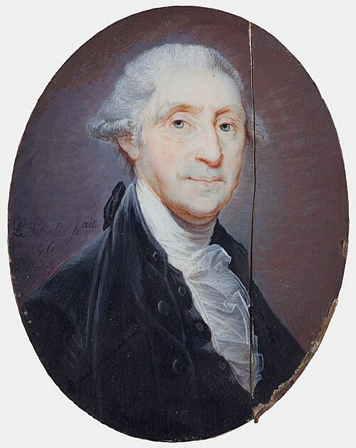 George Washington (1732-1799), 1796, Philippe Abraham Peticolas