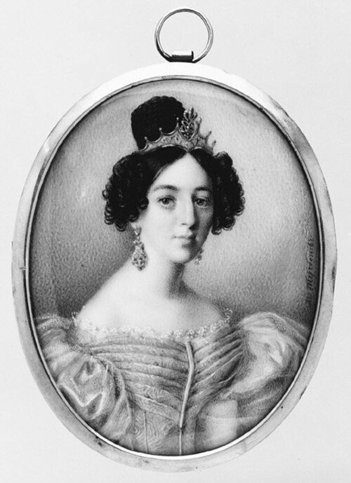Portrait de femme, 1830, Mikhaïl Ivanovitch Terebeniov