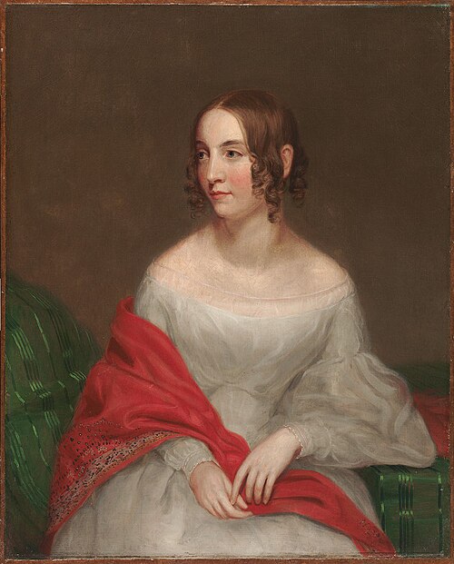 Belinda Lull Randall (1816-1897), 1840, Cephas Giovanni Thompson