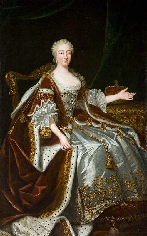 Augusta of Saxe-Gotha (1719–1772), Princess of Wales, 1745, Barthélemy Du Pan