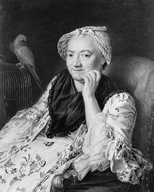 Portrait de femme, 1750, Johann Nikolaus Grooth