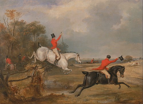Bachelor's Hall: Breaking Cover, 1835, Francis Calcroft Turner