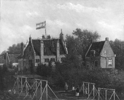 Het Broekerhuis, 1884, Oene Romkes de Jongh