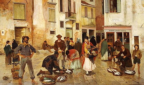 Campiello delle Mosche, Venice, , Franz Leo Ruben