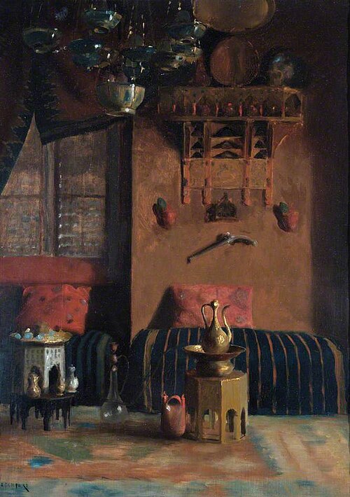 Sir Richard Burton's Smoking Room, , Albert Letchford