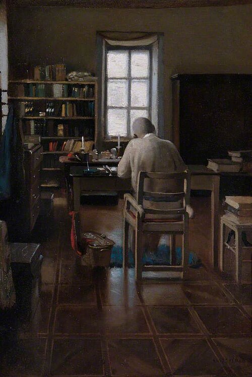Sir Richard Burton in His Study, , Albert Letchford