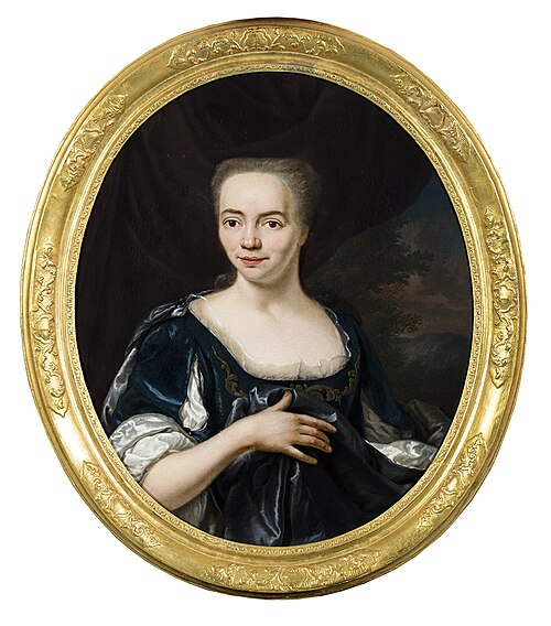 Portrait of Arendina Cornelia Wolthers (1700-1770), 1738, Jan Abel Wassenbergh
