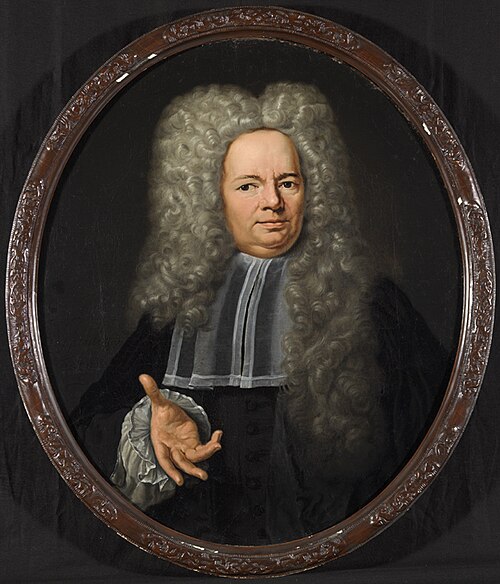 Portrait possibly of Henric Gockinga, 1728, Jan Abel Wassenbergh