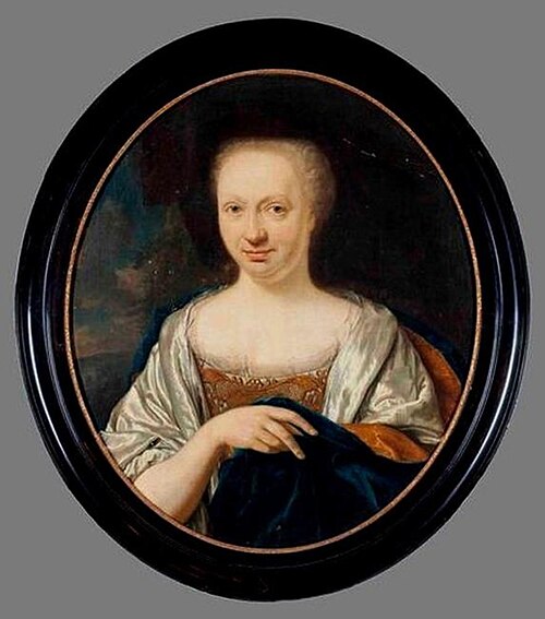Portrait of Catharina Wolthers (1697-1765), 1749, Jan Abel Wassenbergh