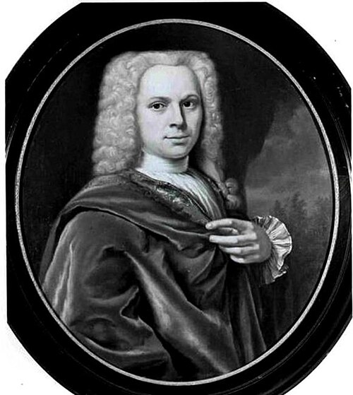 Portrait of Wiardus Siccama (1713-1797), 1750, Jan Abel Wassenbergh