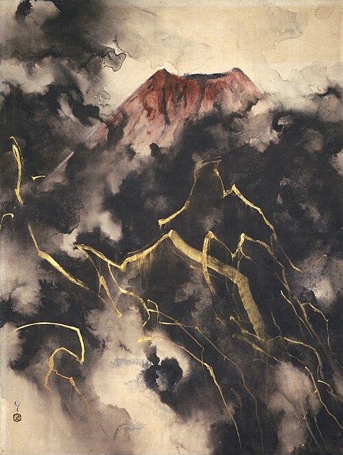 Choleric Fuji, 1944, Kawabata Ryushi