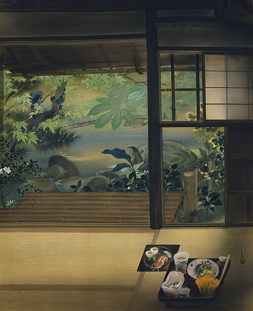 Summer Parlor, 1925, Kawabata Ryushi