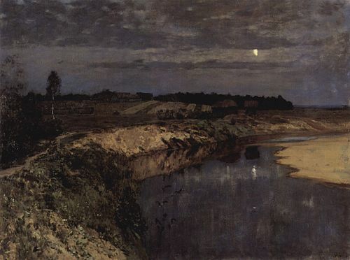 Silence, 1898, Isaac Levitan