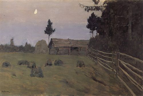 Twilight, 1900, Isaac Levitan