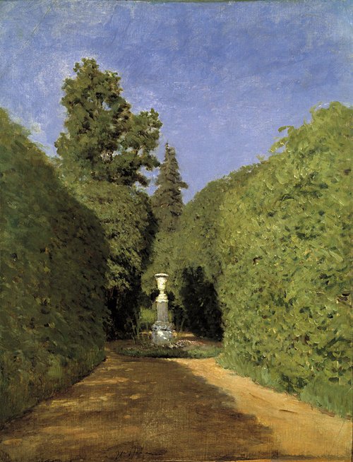 Аллея. Останкино, 1880, Isaac Levitan