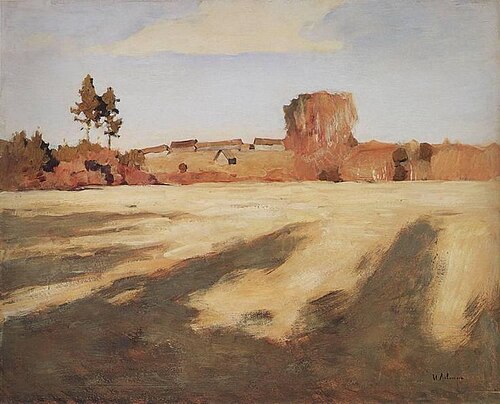 Autumn. Sunny Day, 1897, Isaac Levitan