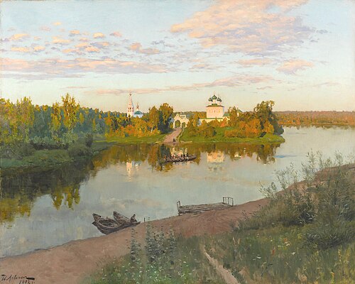 Evening Bells, 1892, Isaac Levitan