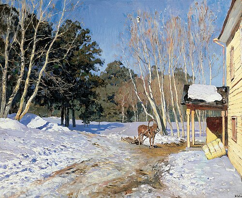 March, 1895, Isaac Levitan