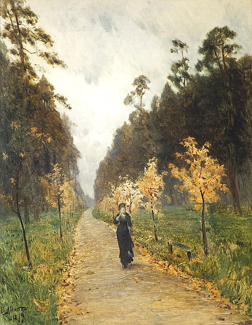 Sokolniki. Autumn, 1879, Isaac Levitan