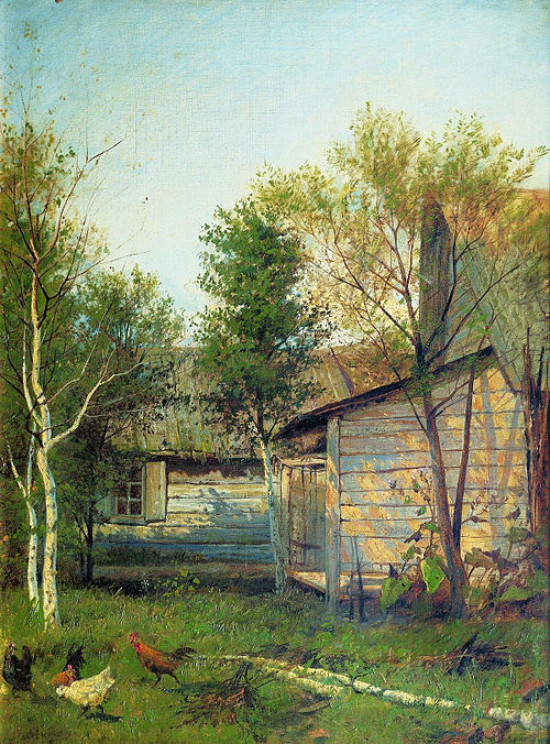 Sunny Day. Spring, 1876, Isaac Levitan