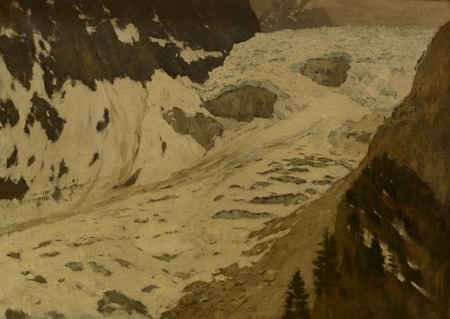 Alps. Snow, 1897, Isaac Levitan