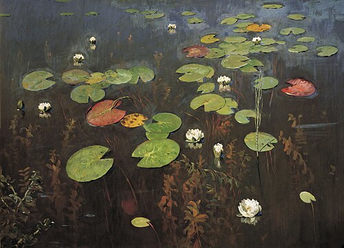Water lilies, 1895, Isaac Levitan