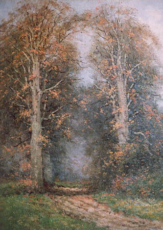 Herfst in het bos, , Willem van der Worp