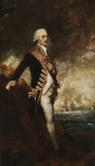 Admiral Lord Rodney (1719–1792) (copy after Joshua Reynolds), 1874, George Frederick Clarke