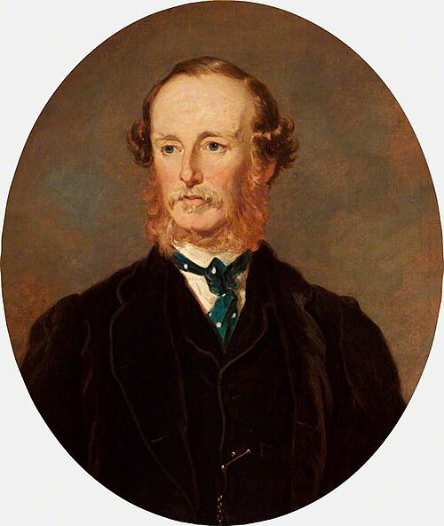 Orlando George Charles Bridgeman, 3rd Earl of Bradford (1819-1898) (after Sir Francis Grant PRA), 1875, George Frederick Clarke