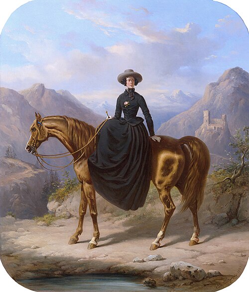 Alexandrine Pieternella Françoise Tinne (1835-1869), 1849, Henri Auguste d'Ainecy Montpezat