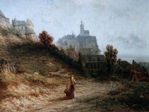 Landscape with a Château, , Johann Nepomuk Rauch