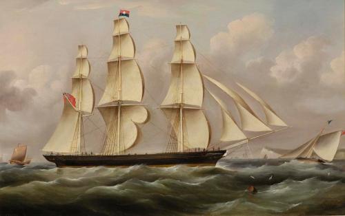 Ship, Wooloomooloo, 1850, Richard Ball Spencer