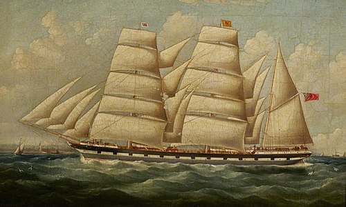 The barque 'Scottish Prince', , Richard Ball Spencer