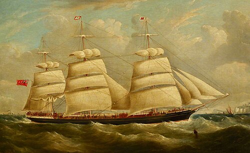 The clipper 'Scottish Chieftain', , Richard Ball Spencer