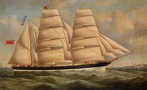 The barque 'Minero', , William Ball Spencer