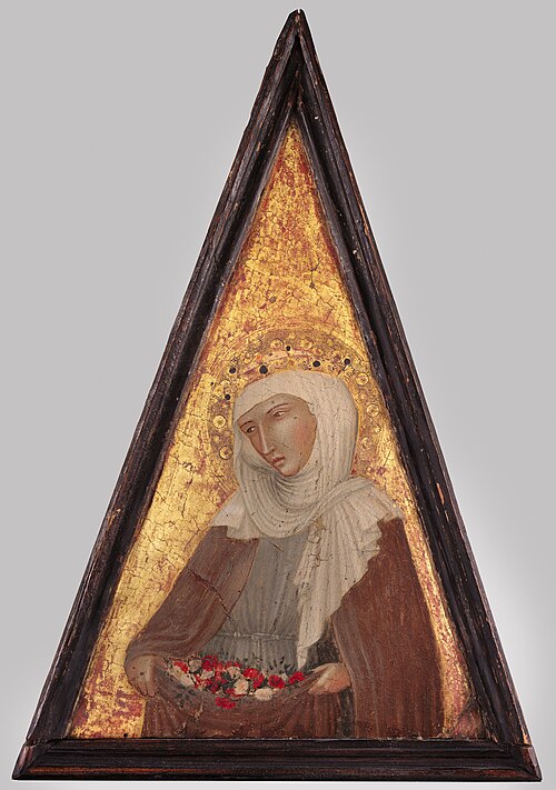 Saint Elizabeth of Hungary, 1333, Ambrogio Lorenzetti