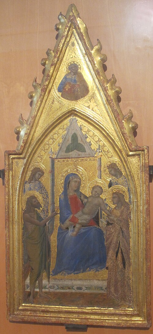 Madonna with Child and Saints, , Ambrogio Lorenzetti