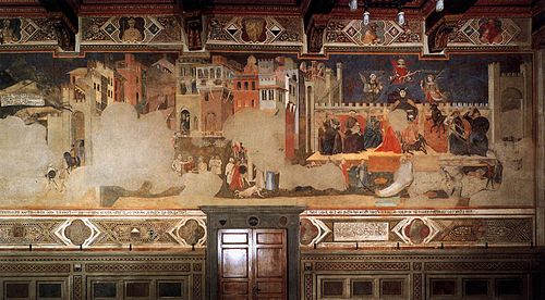 Bad Government and the Effects of Bad Government on the City Life, 1339, Ambrogio Lorenzetti