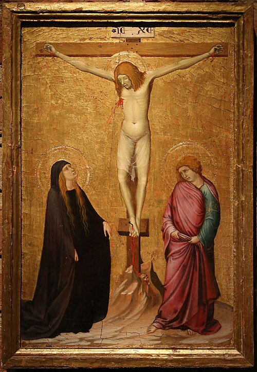Crucifixion, 1320, Ambrogio Lorenzetti