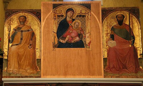 Roccalbegna Triptych, 1340, Ambrogio Lorenzetti
