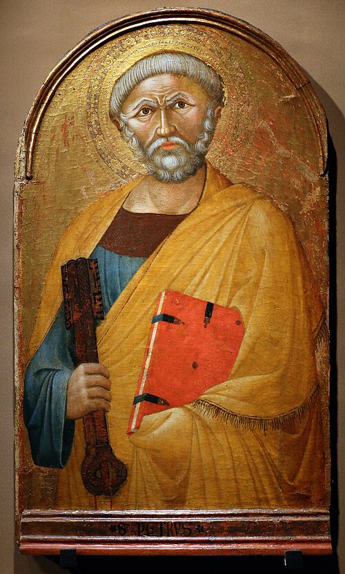 St Peter und St Paul, 1345, Ambrogio Lorenzetti