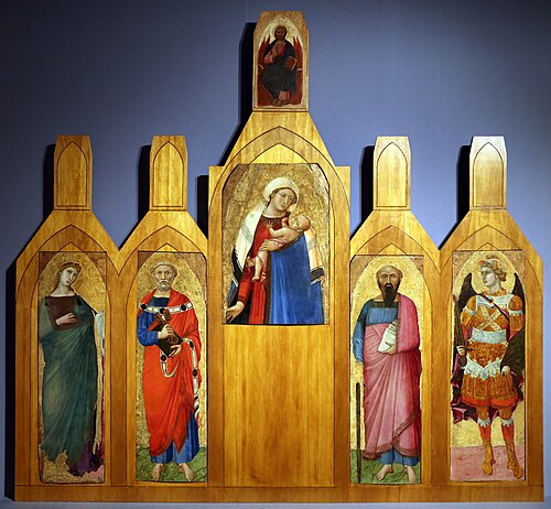 Blessing Redeemer, , Ambrogio Lorenzetti