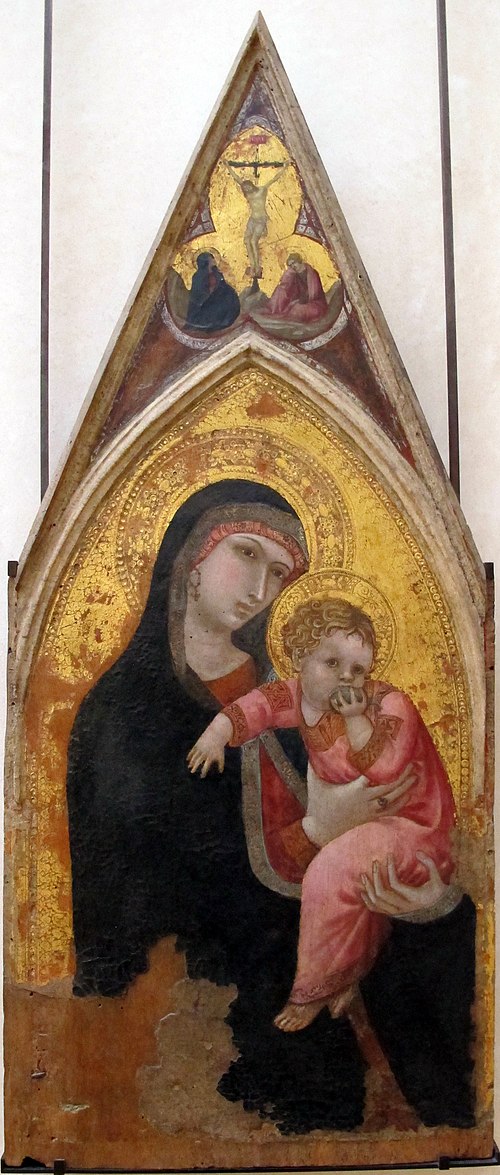 La Vierge et l'Enfant, 1330, Ambrogio Lorenzetti
